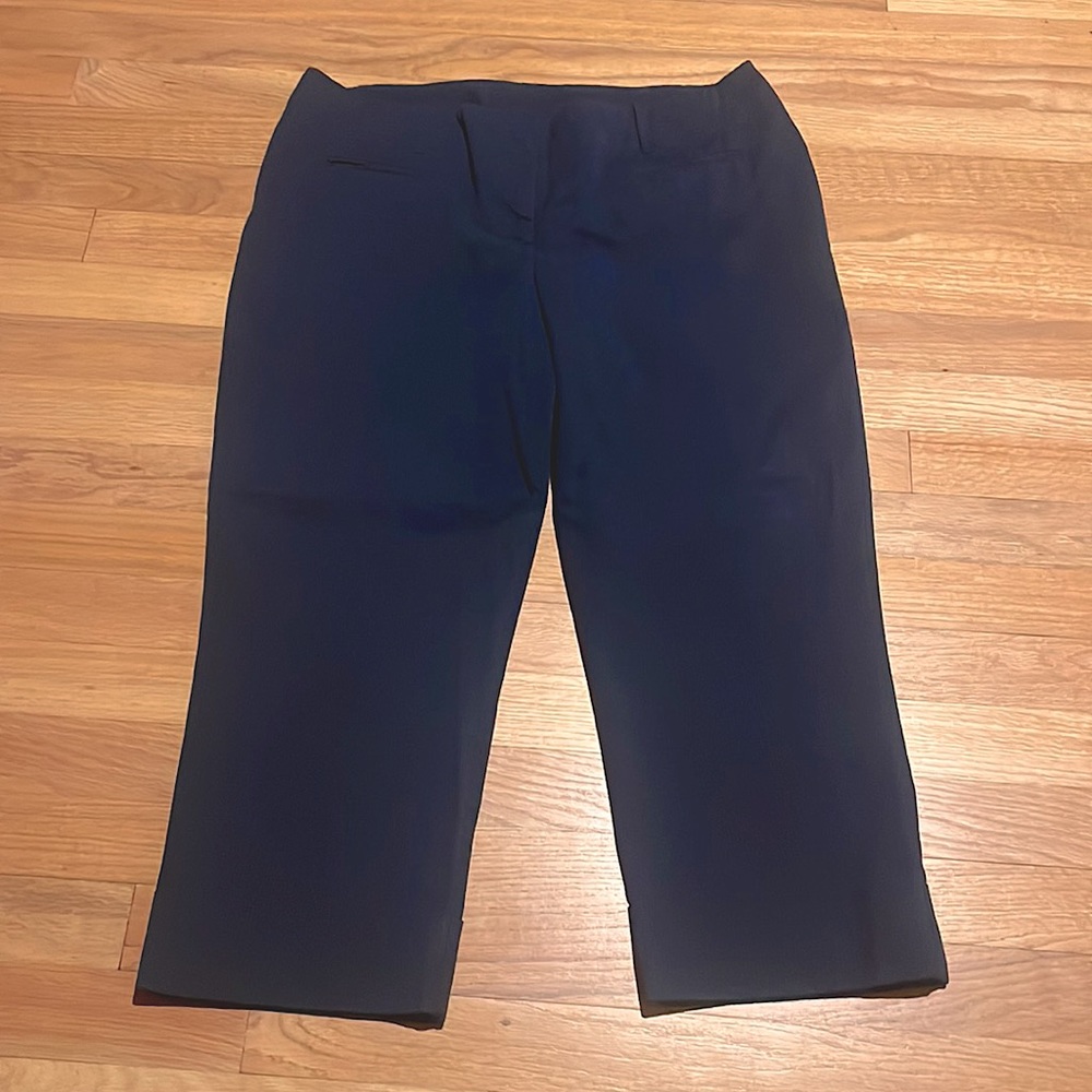 Navy blue Women’s dress capri Size 12
